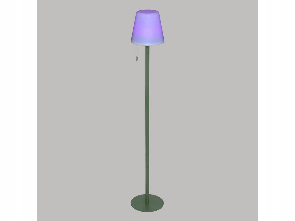 Wysoka lampa ogrodowa z kloszem – Trzy tryby oświetlenia