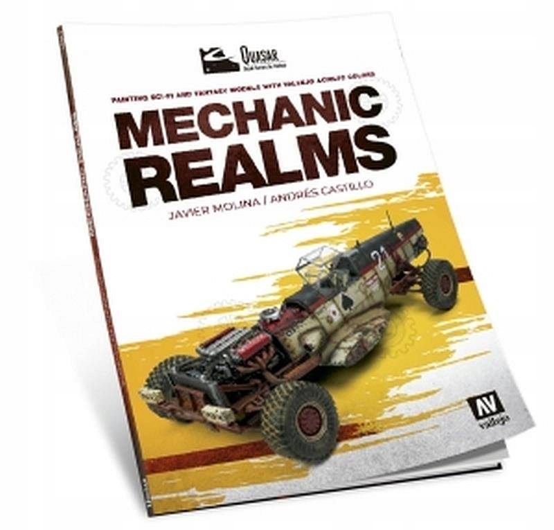 Vallejo Vallejo: Książka - Mechaniczne Krainy – Malowanie modeli science fiction i fantasy