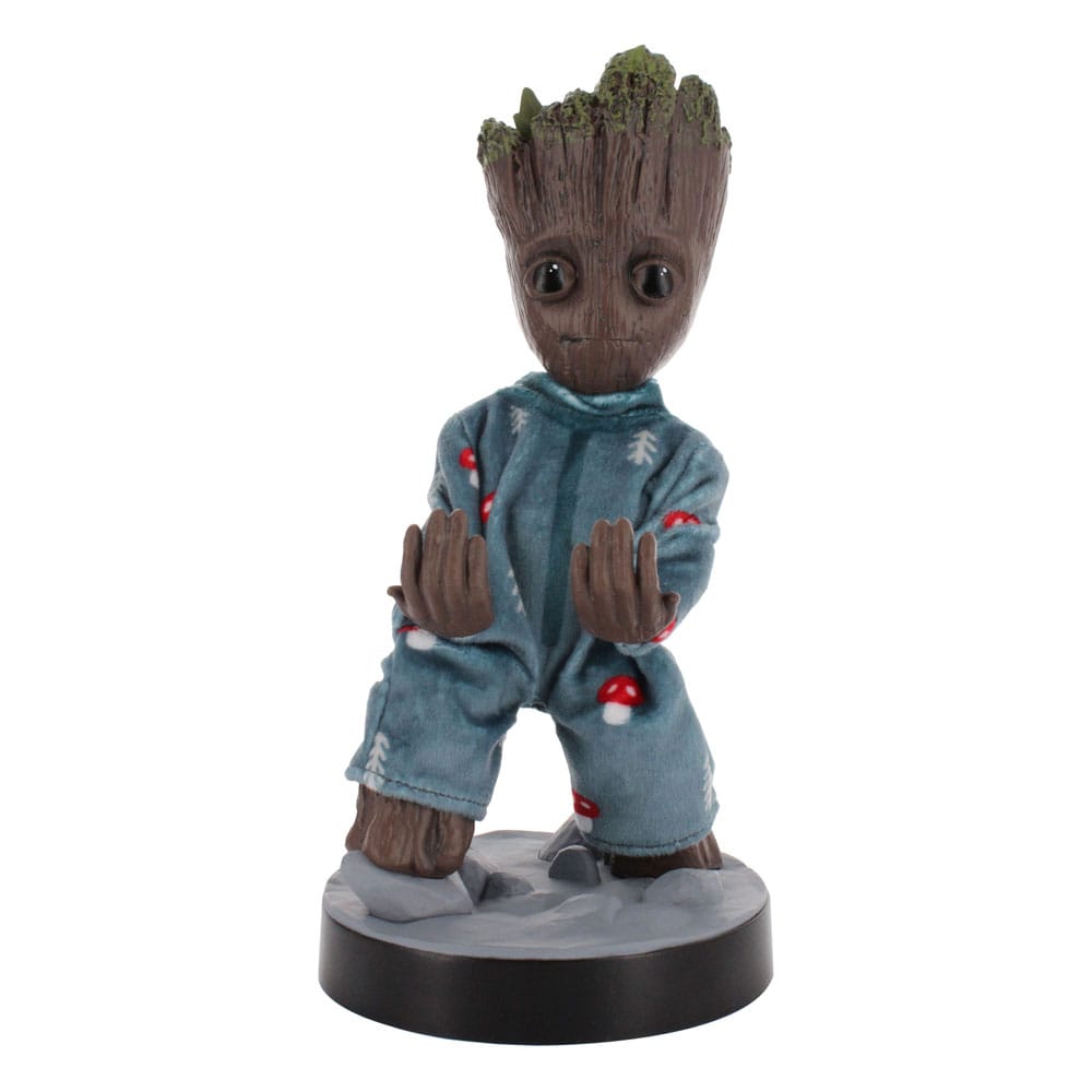 Exquisite Gaming stojak na smartfon / kontroler Marvel Strażnicy Galaktyki: Toddler Groot w piżamce – Uroczy towarzysz do gier