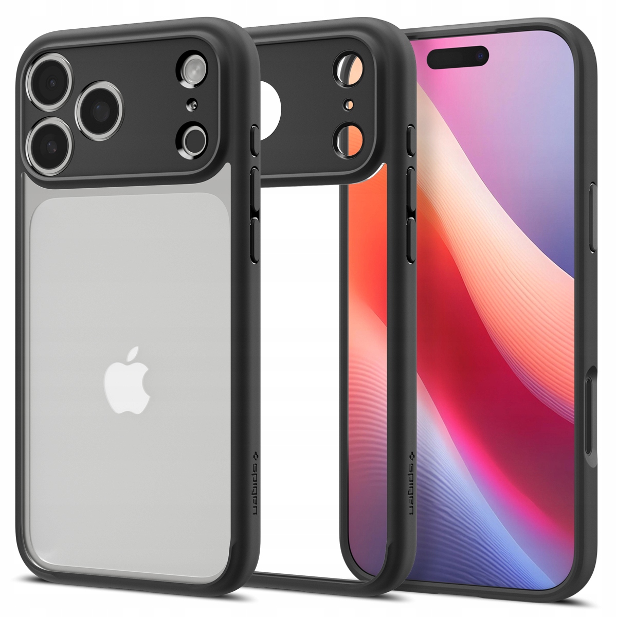 Etui Spigen Ultra Hybrid do Apple iPhone 17 Pro Max Matte Black – Ochrona i styl w jednym