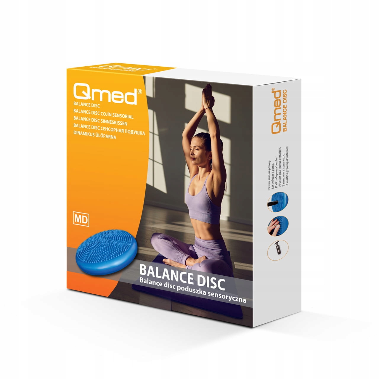 BALANCE DISC* – Poduszka sensoryczna z wypustkami do ćwiczeń i rehabilitacji