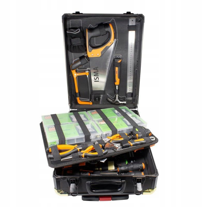 Praktyczny zestaw narzędzi w poręcznej walizce