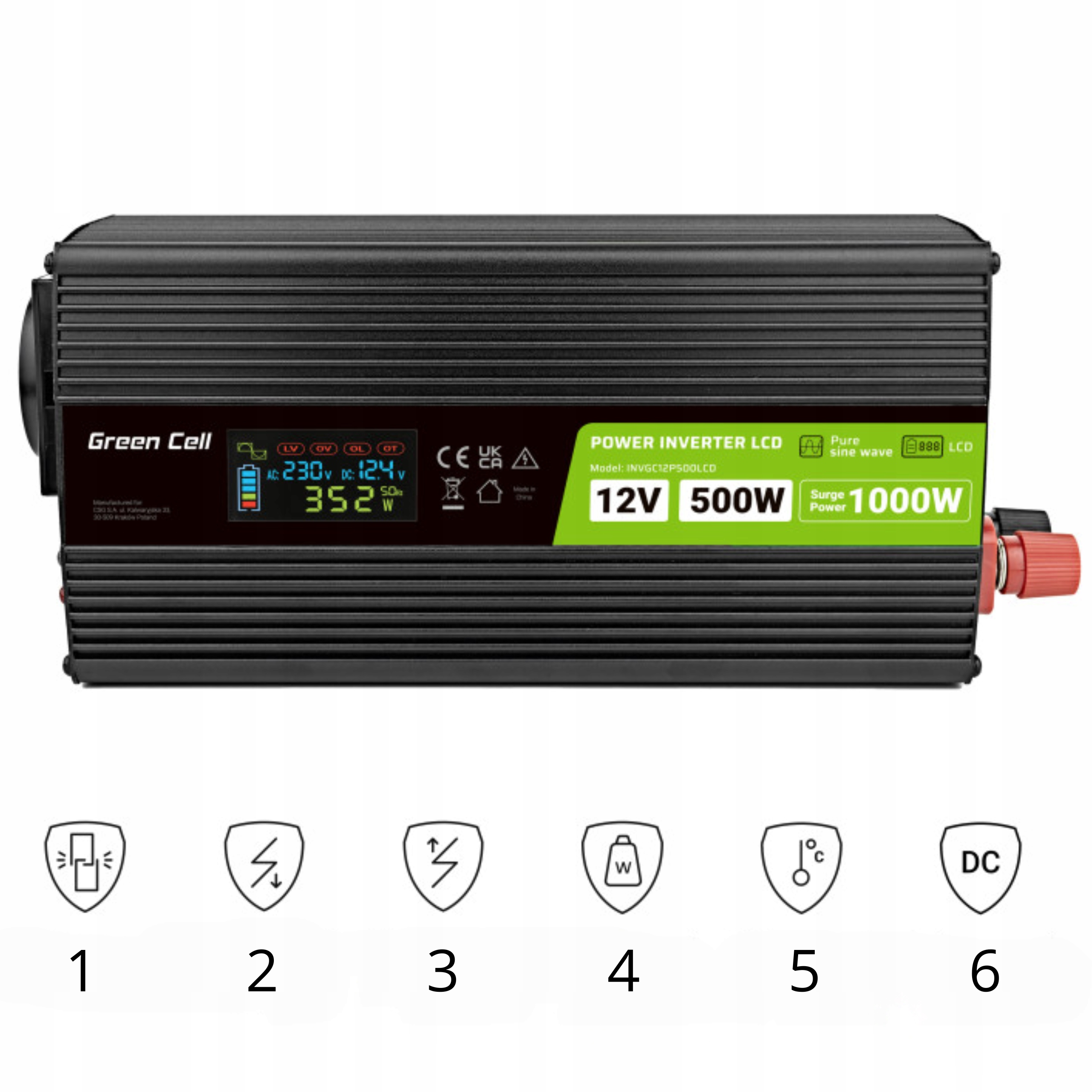 Wbudowany wyświetlacz LCD
