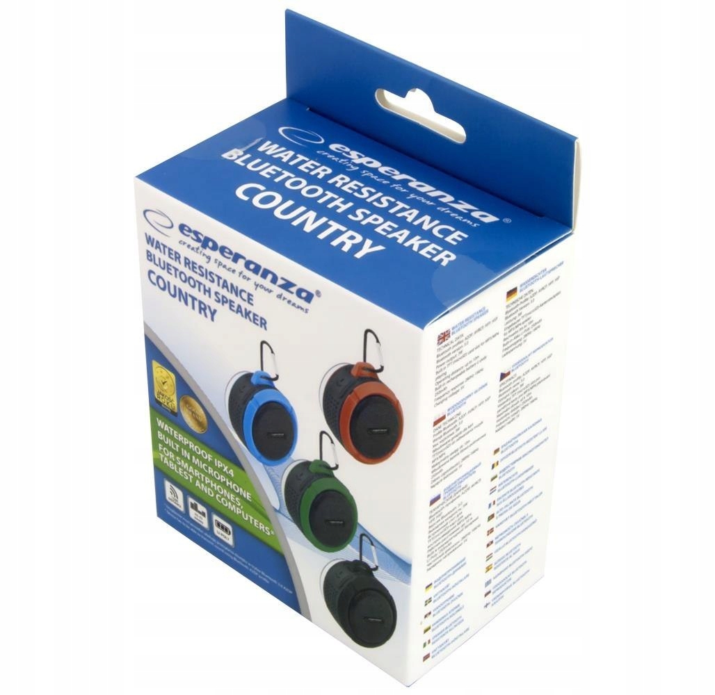 Głośnik Bluetooth Esperanza EP125KG – Idealny towarzysz wakacyjnych podróży