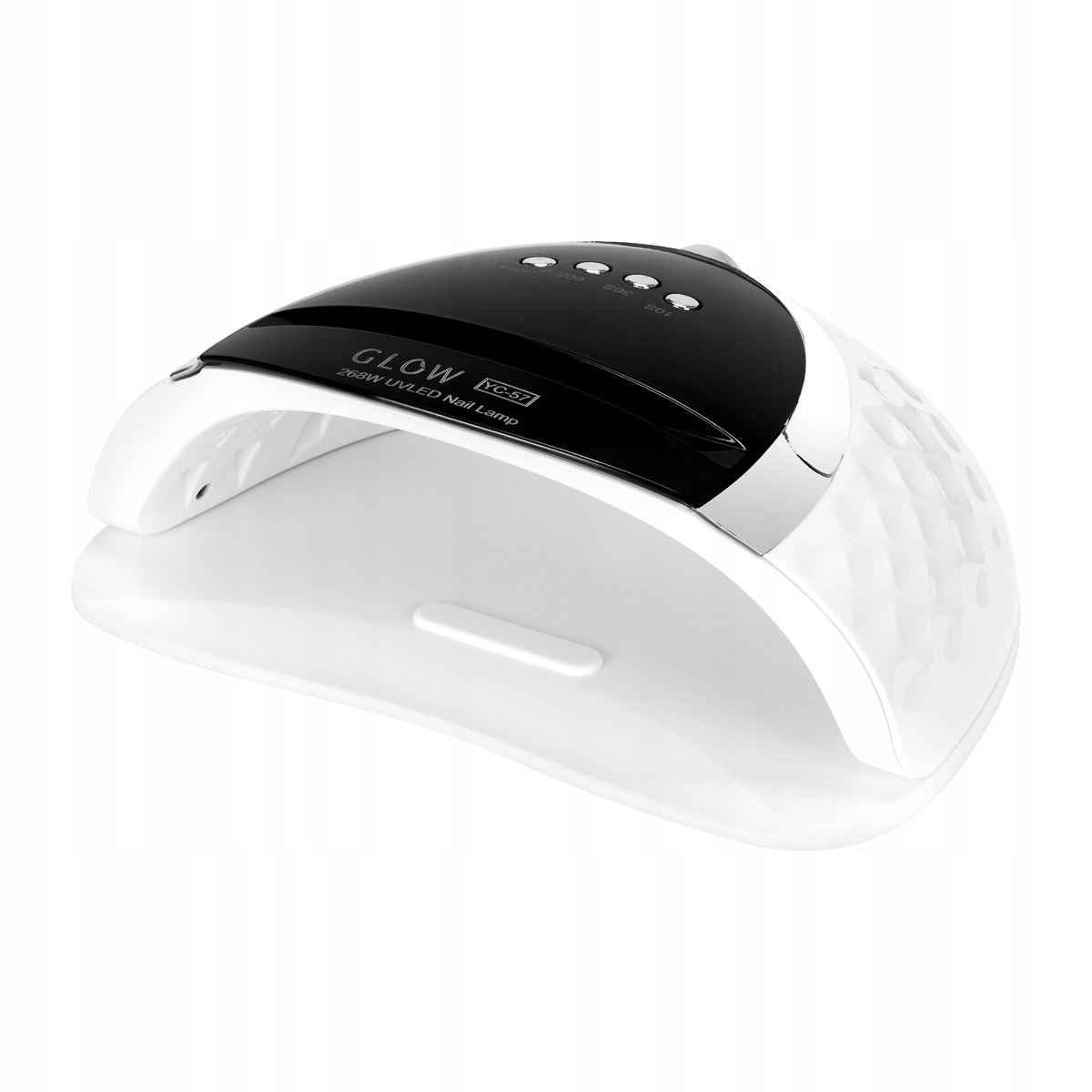 Lampa UV LED Glow YC57 Biała 268W – Profesjonalne oświetlenie do stylizacji paznokci