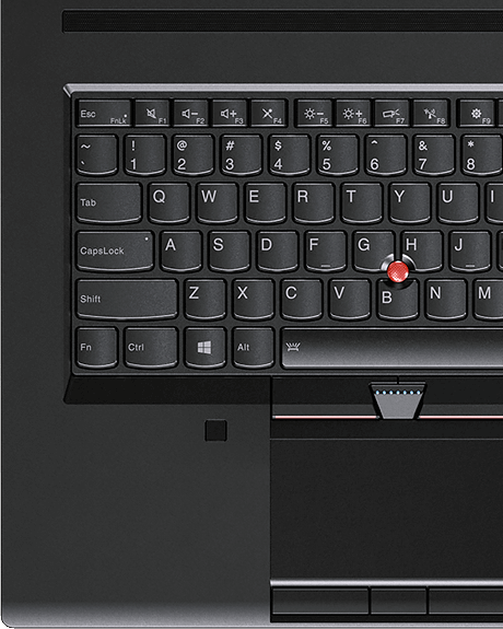 Pełnowymiarowa, odporna na zalania klawiatura i touchpad zoptymalizowane dla stacji roboczych i systemu Windows