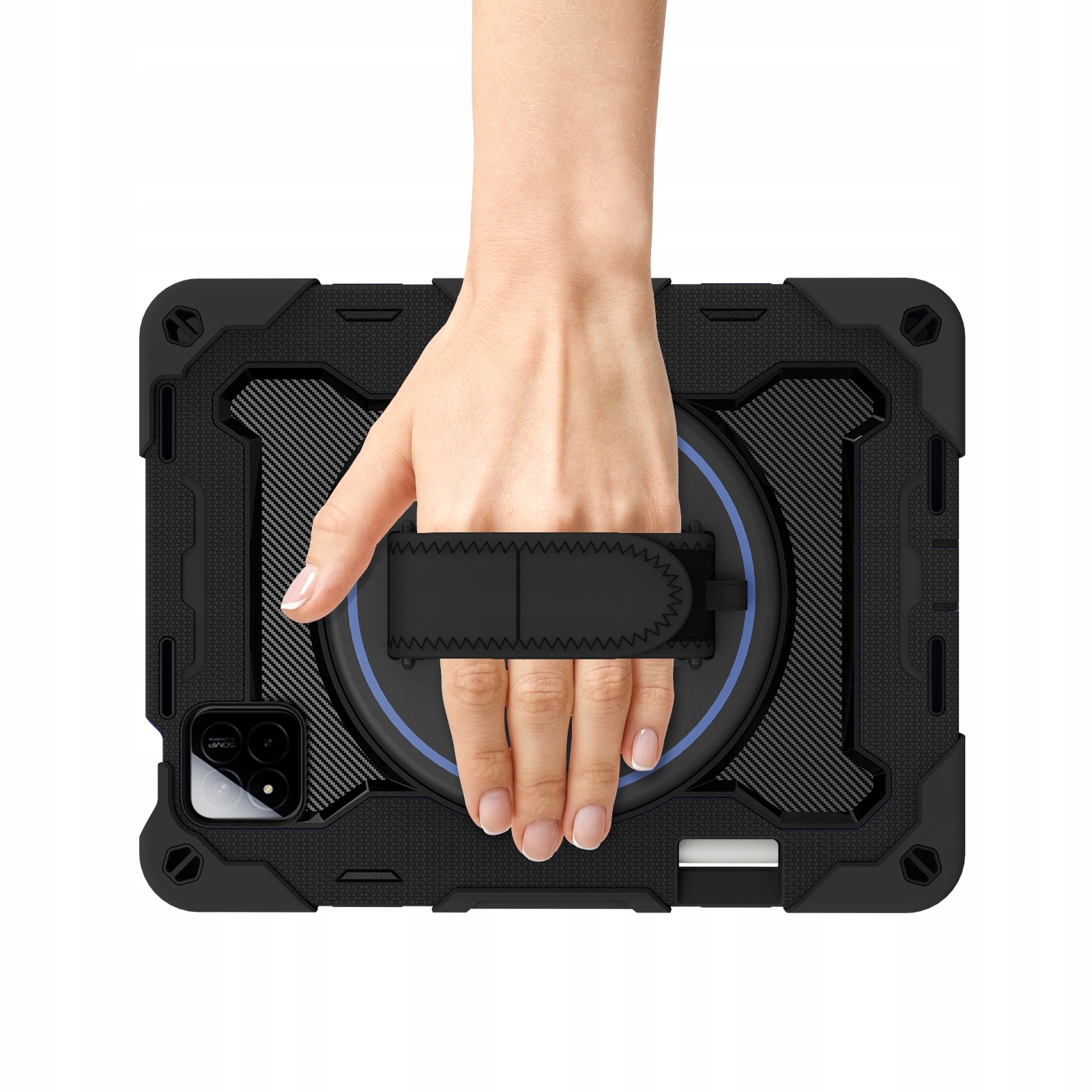 Funkcjonalność: wbudowana podstawka i uchwyt