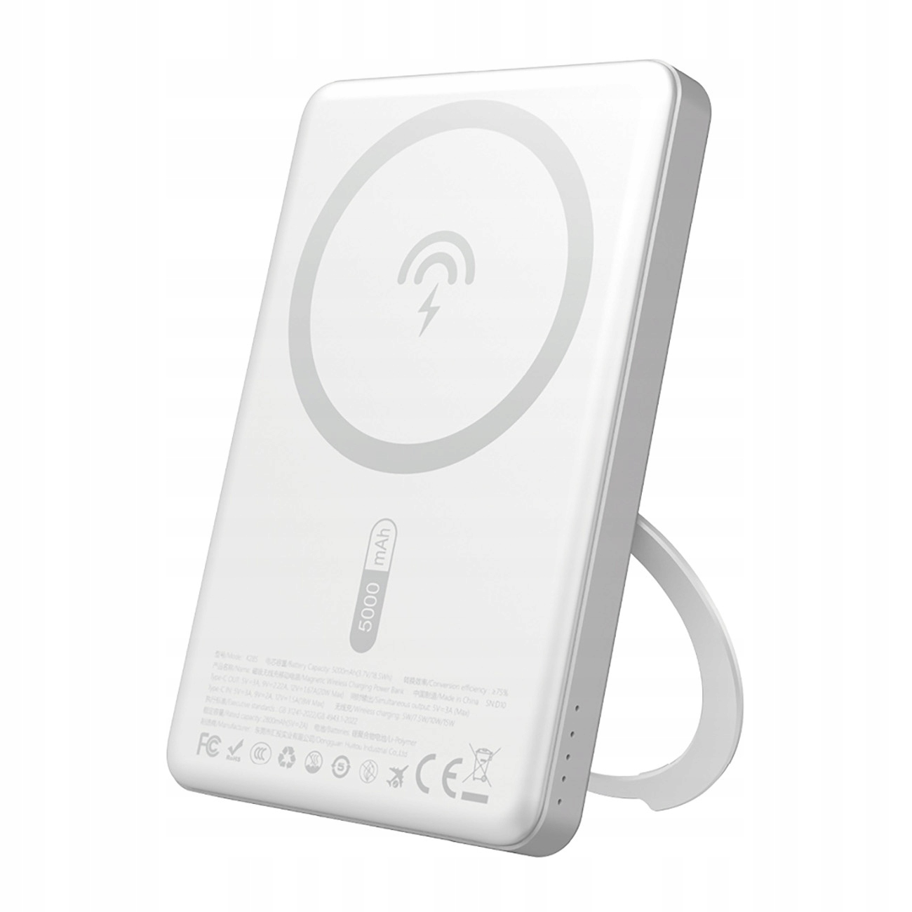 Praktyczna pojemność 5000mAh do długotrwałego ładowania