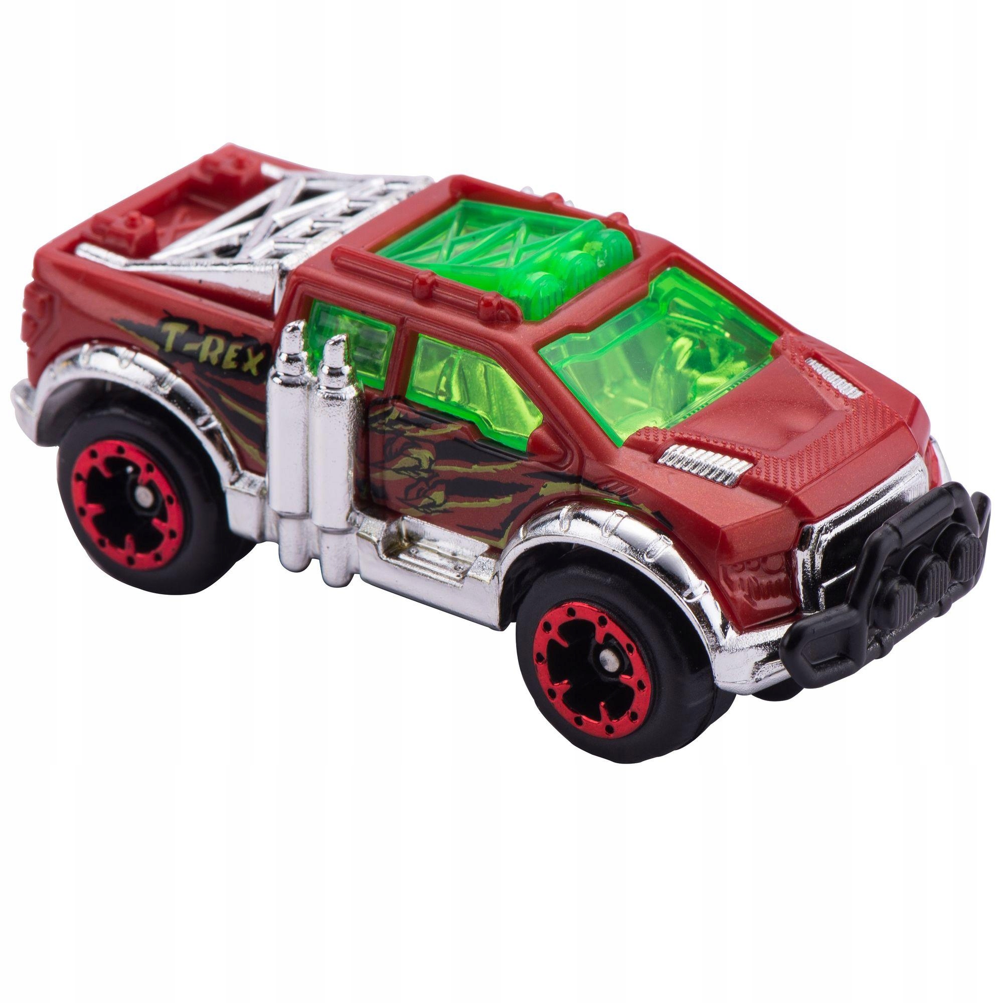 ZURU MetalMachines Zestaw Atak T-Rexa 6702 – Emocjonująca zabawa dla dzieci