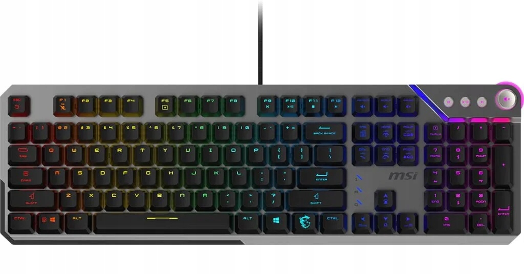 Podświetlenie RGB Mystic Light per-key