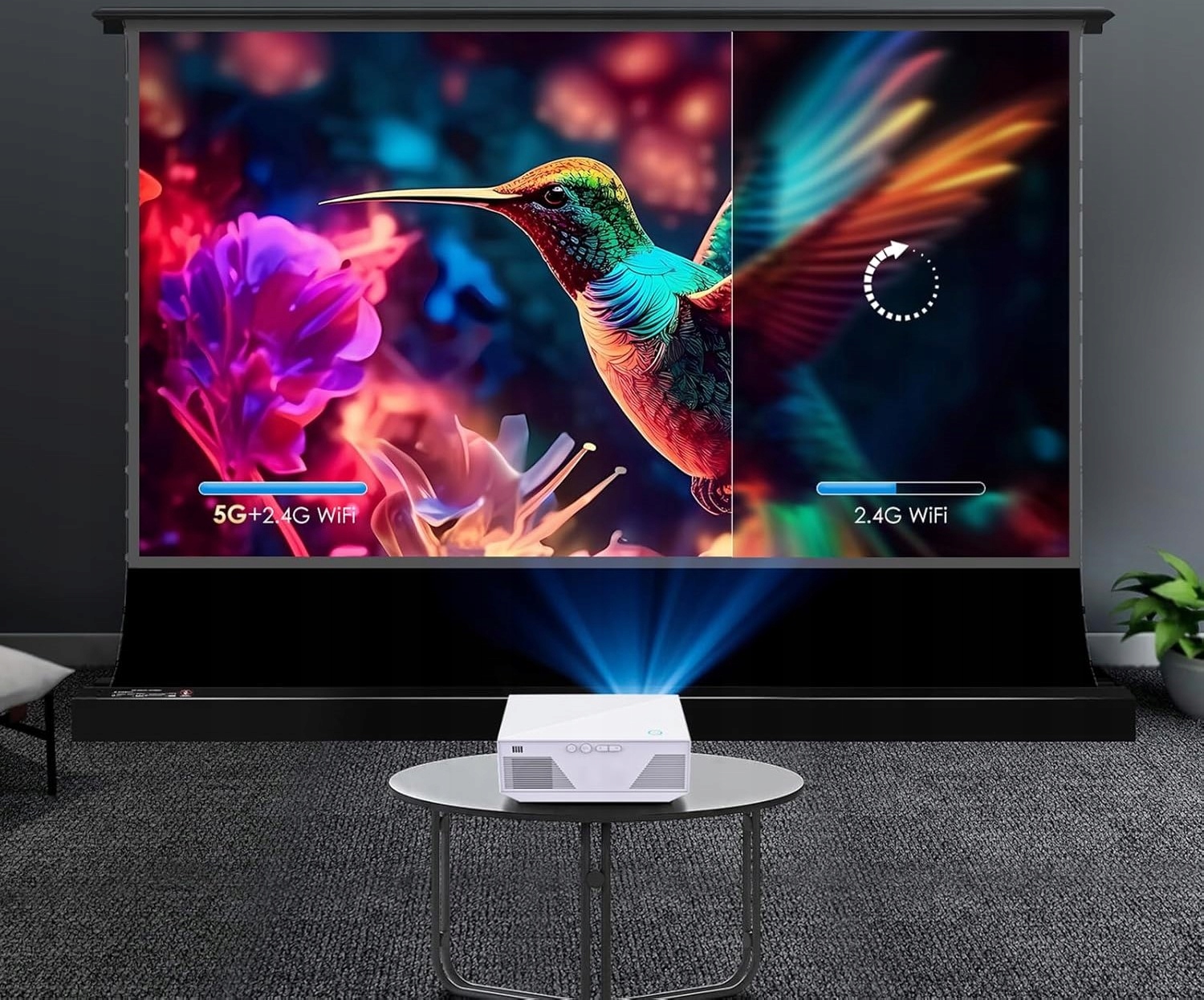 Wysoka jakość obrazu 4K i 1080p
