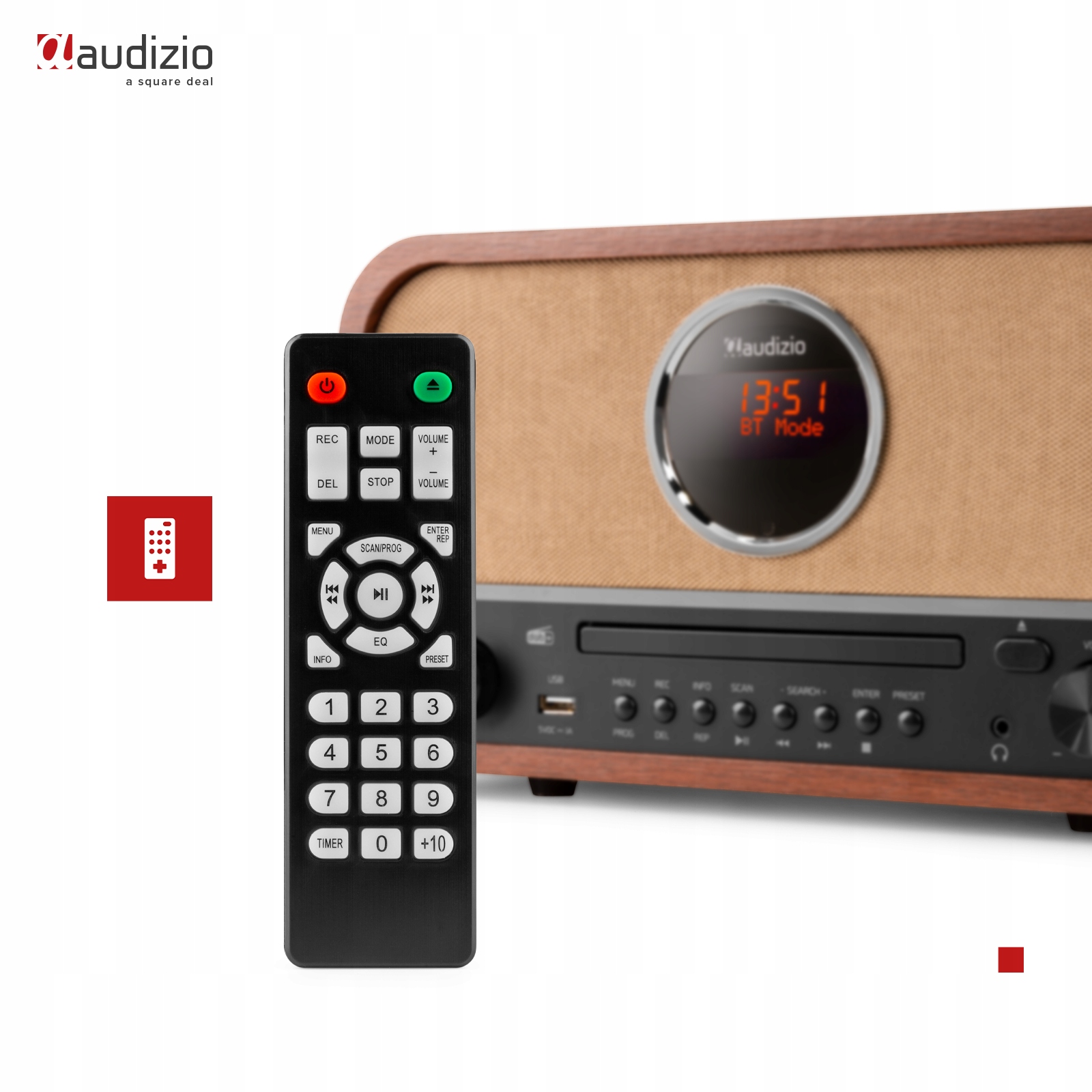 Funkcje budzika i wyłącznika czasowego – Idealne do sypialni