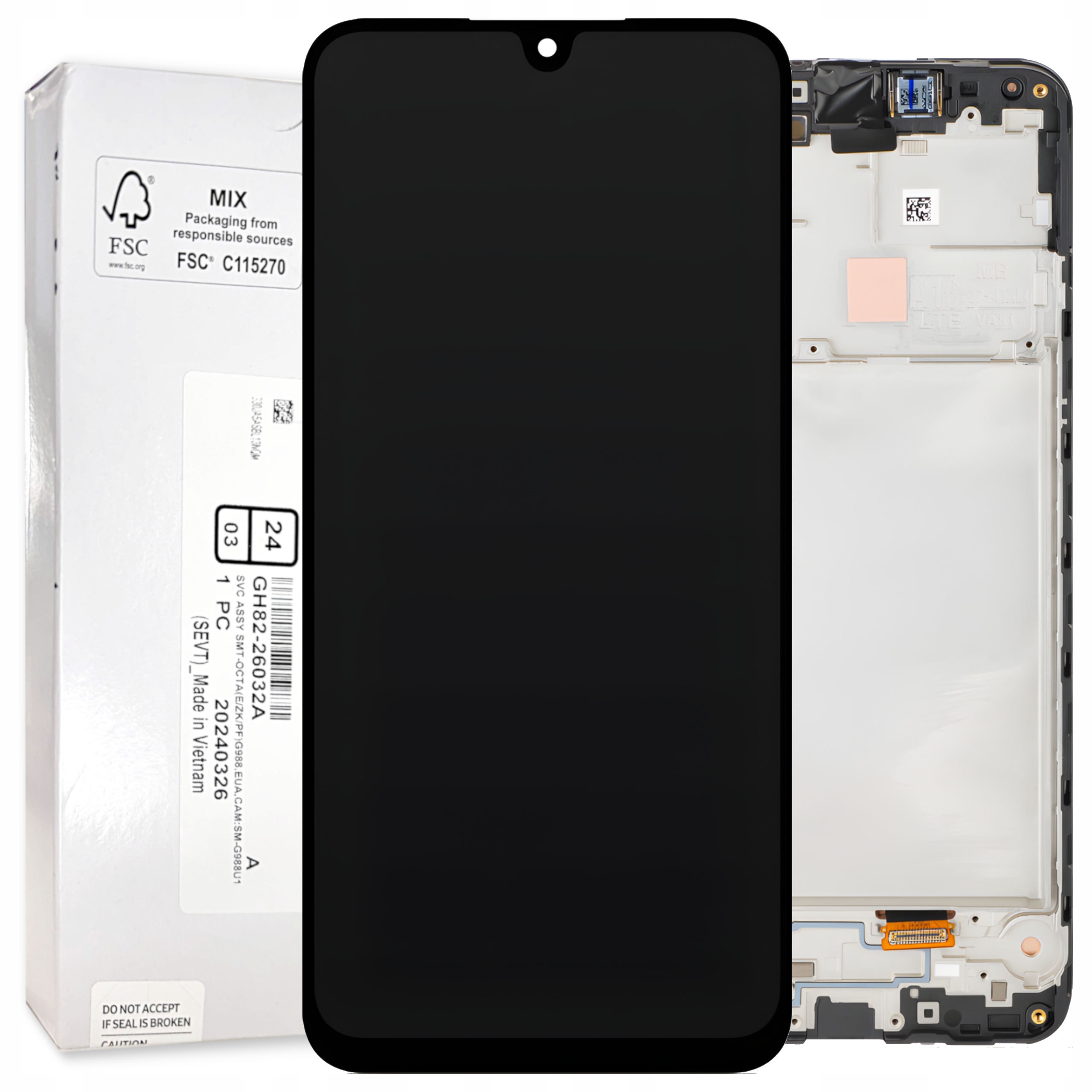 Wyświetlacz Samsung Galaxy A16 4G LCD SM-A165F – Oryginalny ekran dla Twojego smartfona