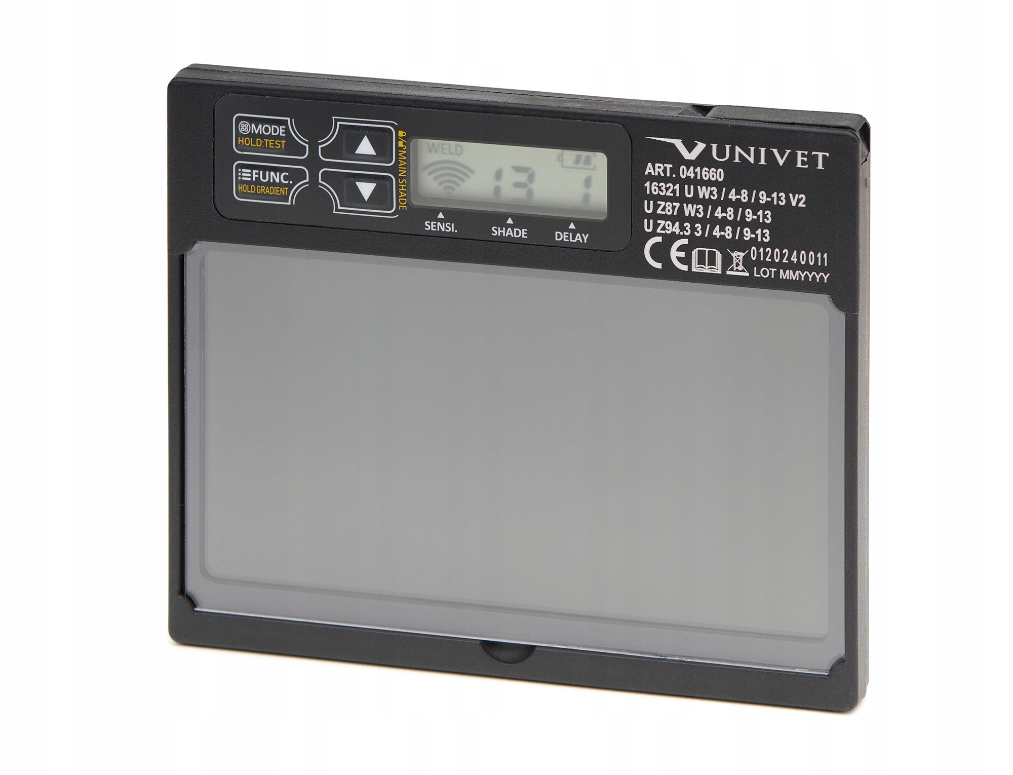 Innowacyjny filtr ochronny z automatycznym przyciemnieniem