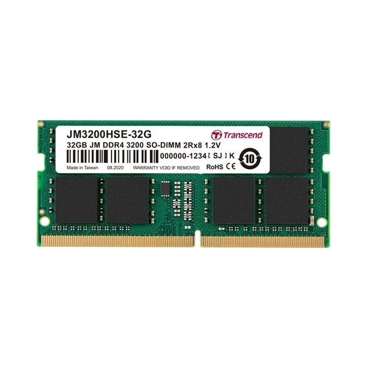 JetRam, SODIMM, DDR4, 32 GB, 3200 MHz, CL22 – Wydajność dla Twojego laptopa