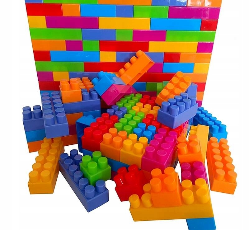 Kolorowe elementy – Wiele możliwości tworzenia konstrukcji