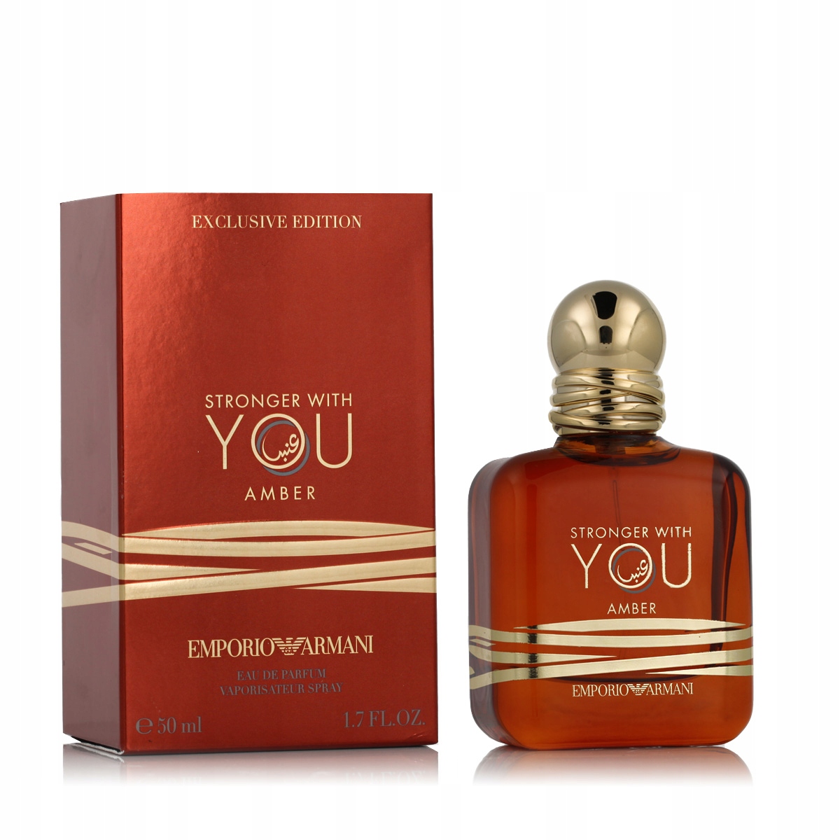 Giorgio Armani Emporio Stronger With You Amber EDP 50ml – Elegancja i zmysłowość w jednym flakonie