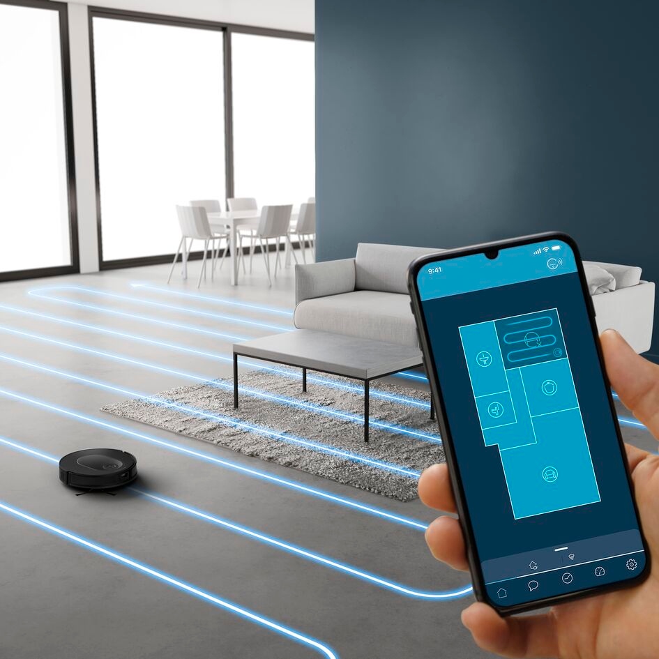 Inteligentna nawigacja laserowa dla efektywnego sprzątania