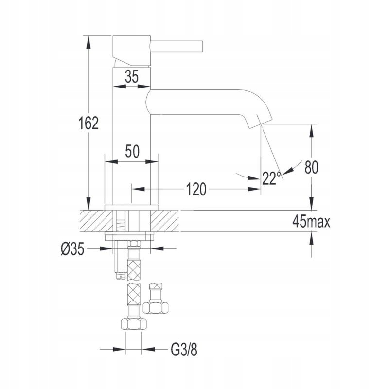 Wysokogatunkowy mosiądz i ceramiczna głowica