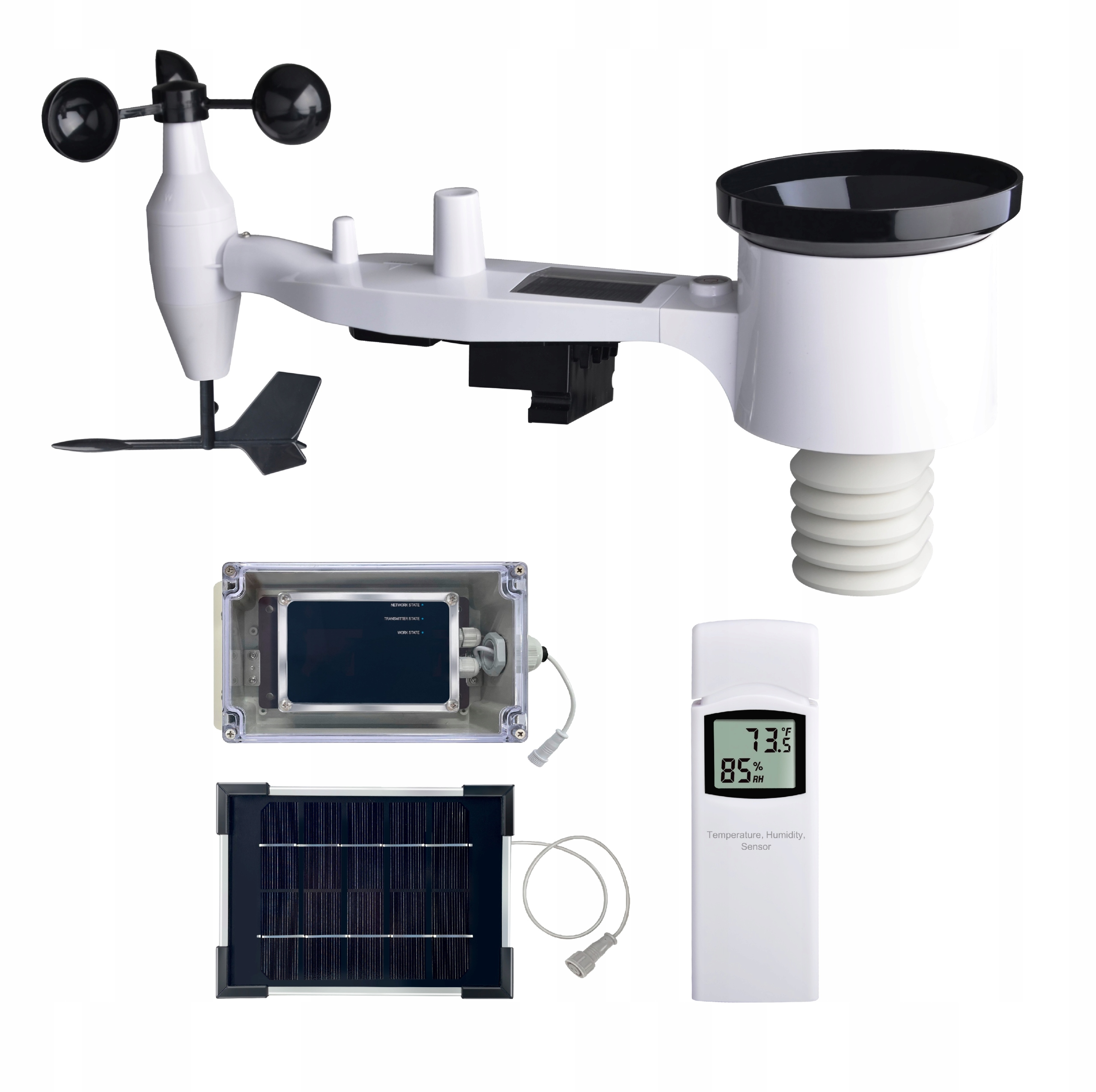 Zawartość zestawu – wszystko, co potrzebujesz do monitorowania pogody