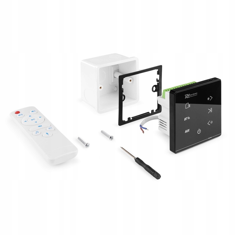 Opcje odtwarzania: BT, USB, microSD i AUX