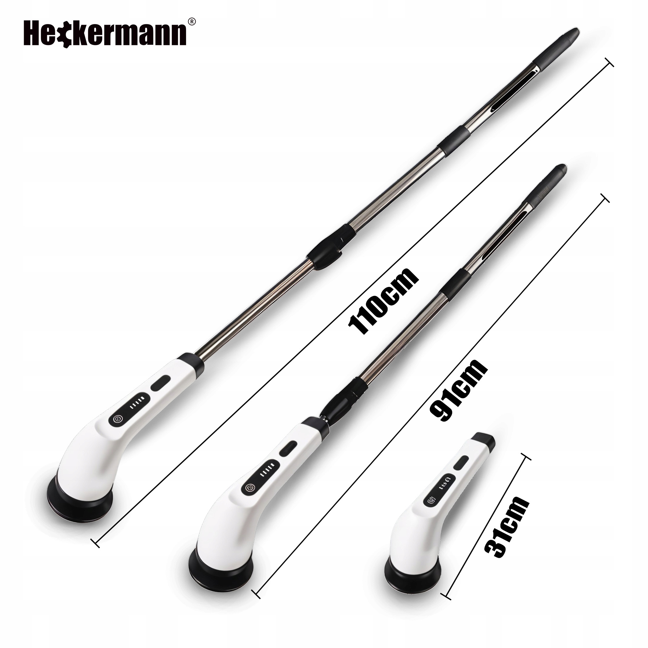 Bezprzewodowa elektryczna szczotka obrotowa Mop teleskopowy 9w1 JY-8088 – Nowa jakość sprzątania