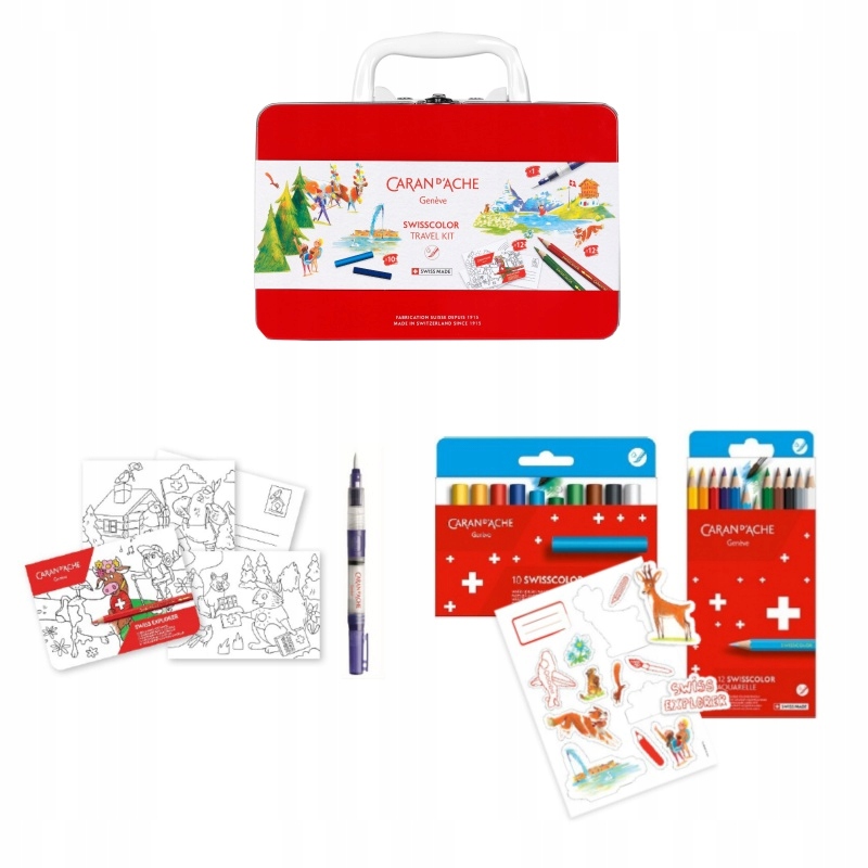 Zestaw kredek Swisscolor dla młodych artystów