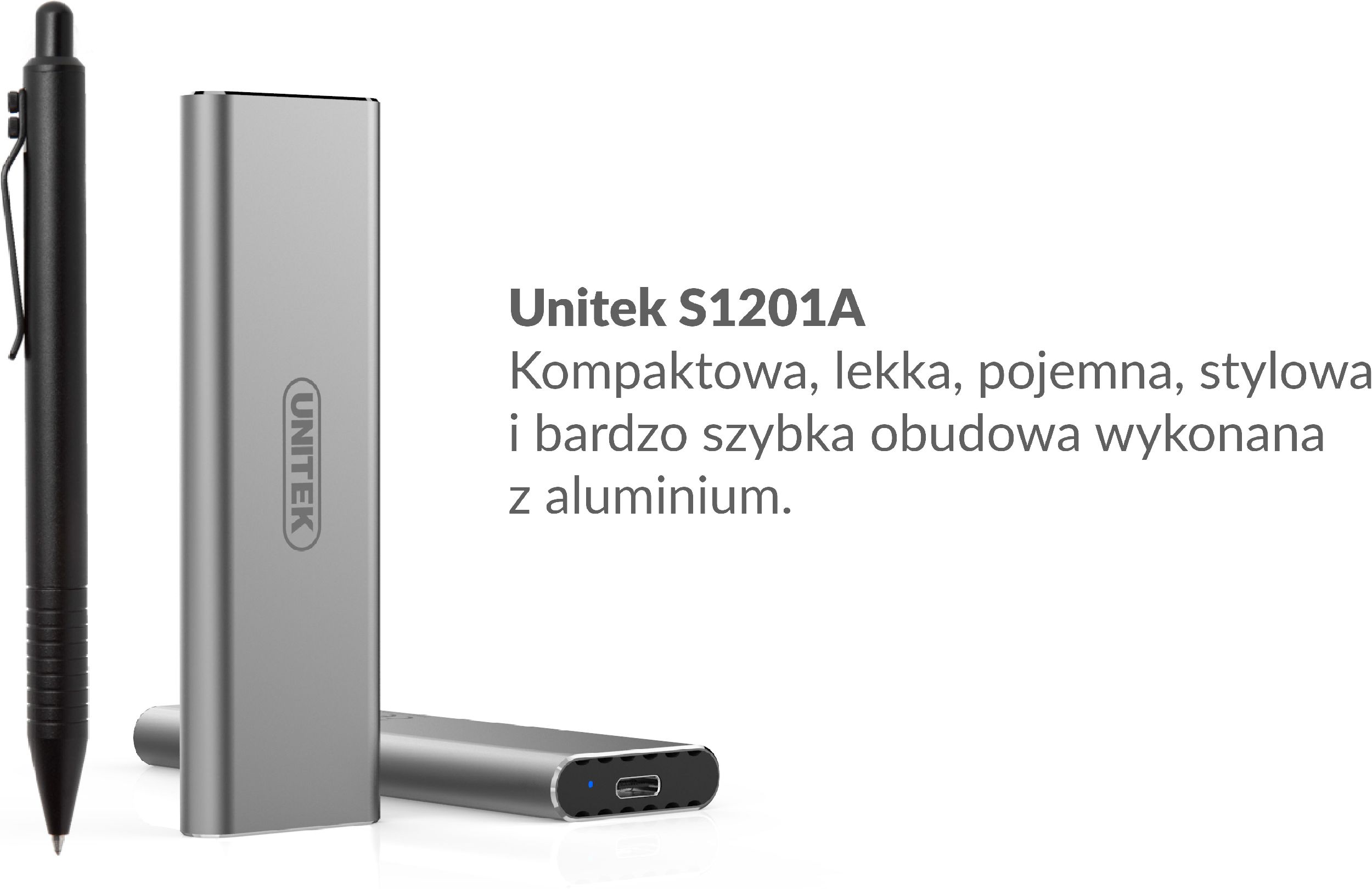 Connectland BE-M2-NVMe-ILLUMINATED-1920333 Boîtier SSD externe, M.2 PCIe  NVMe vers USB C