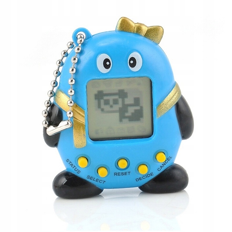 Zabawka Tamagotchi elektroniczna gra zwierzątko niebieskie – Twoje pierwsze wirtualne zwierzątko
