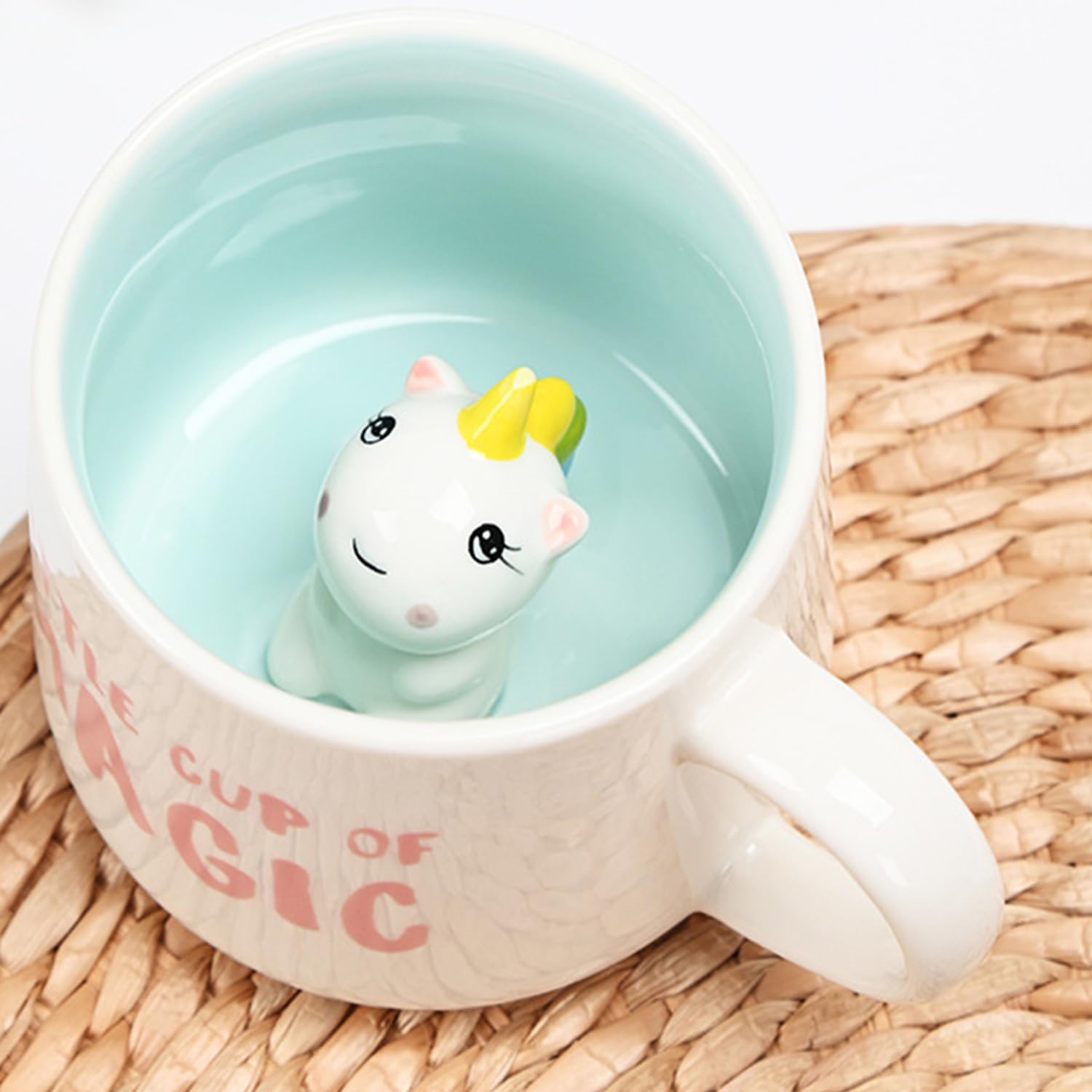 Kubek z jednorożcem porcelana 350 ml – Uroczy towarzysz Twoich napojów