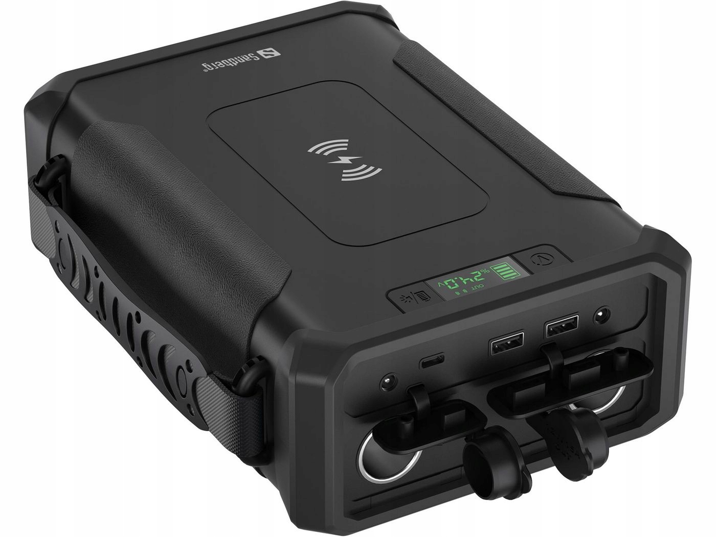 Wszechstronność zasilania – AC, samochodowy i USB