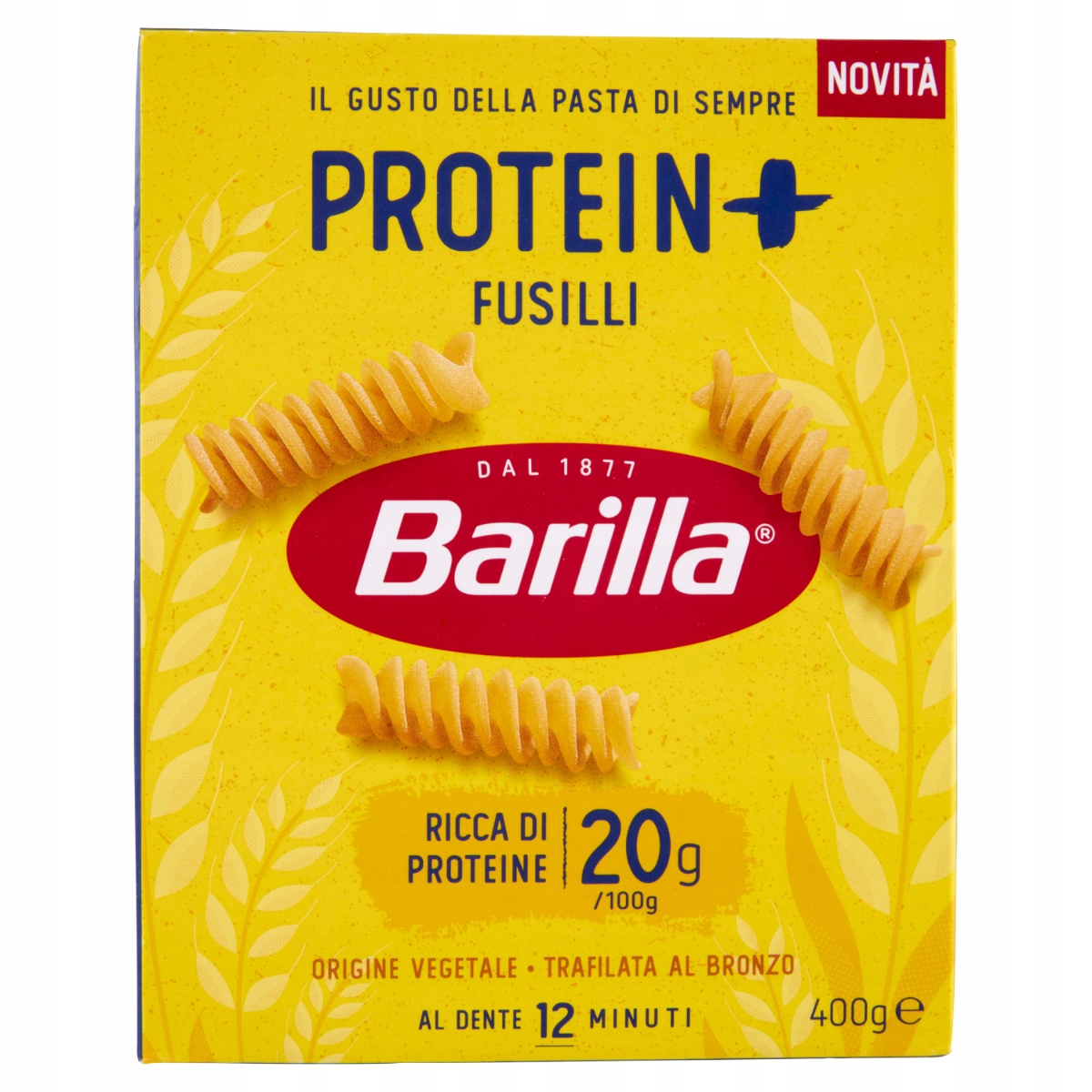 Makaron Fusilli Protein+ 400g - Barilla – Zdrowy wybór dla aktywnych!