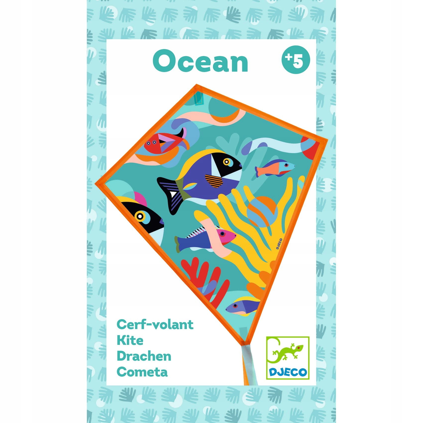 Djeco Latawiec OCEAN DJ02159 – Kolorowa zabawa na świeżym powietrzu