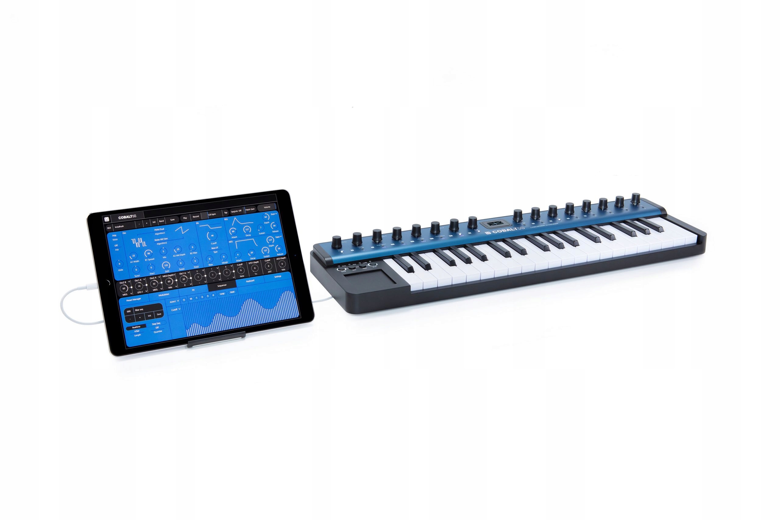 Wbudowany sekwencer i arpeggiator – Twórz muzykę w czasie rzeczywistym