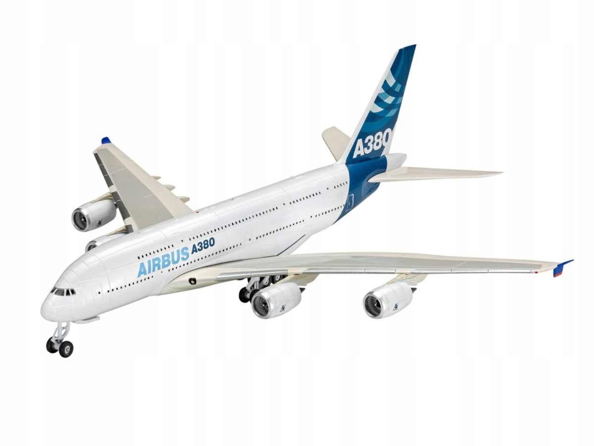 Model plastikowy samolot Airbus A380 1/288 – Stwórz swoje własne dzieło