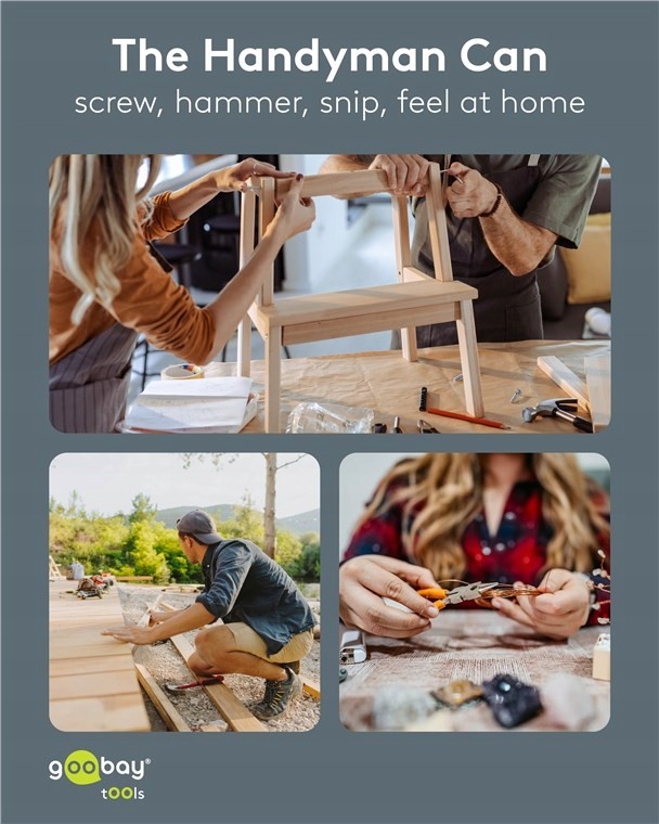 Kompaktowe narzędzia do majsterkowania w domu