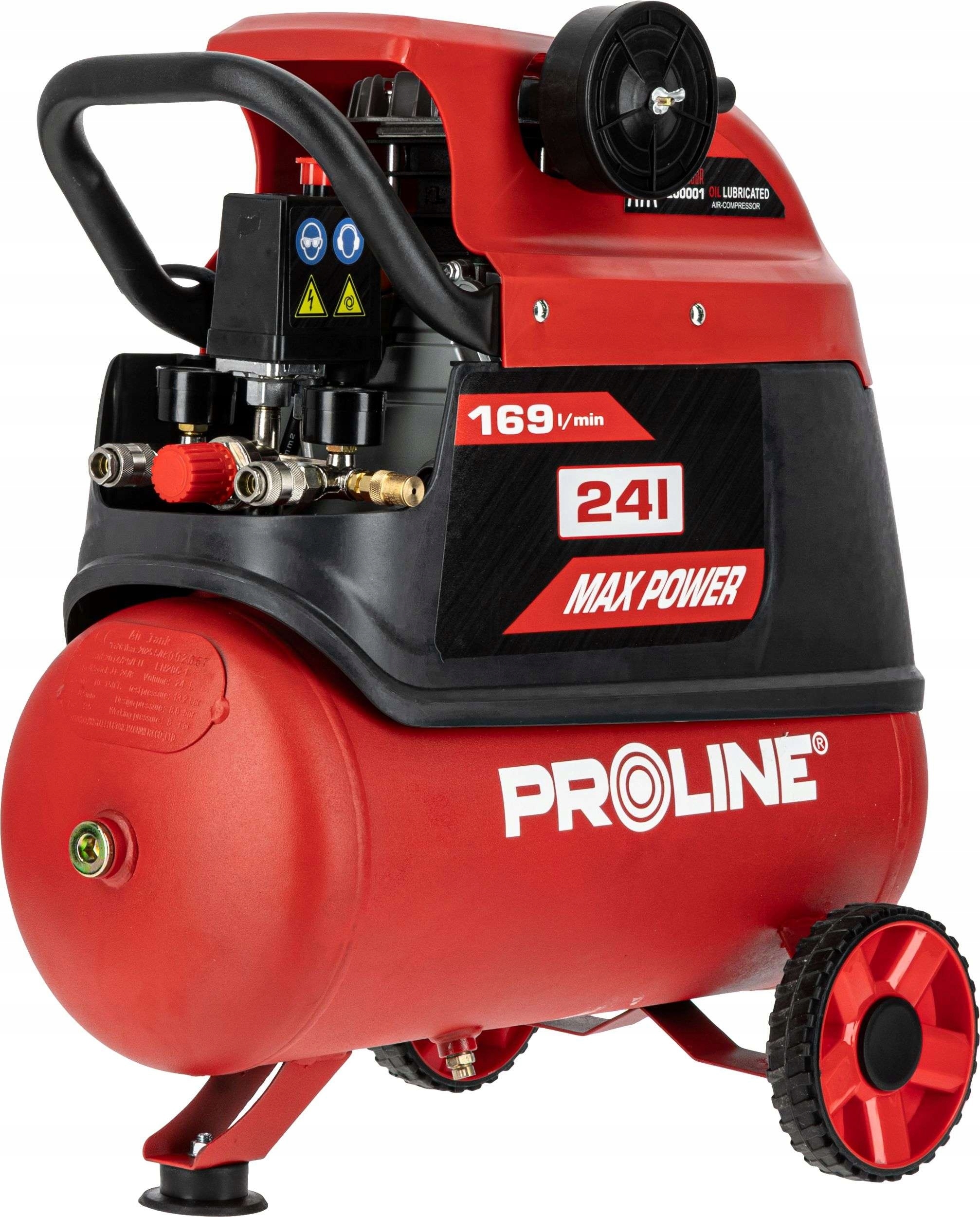 Trwała konstrukcja – 24-litrowy, 3-warstwowy zbiornik stalowy