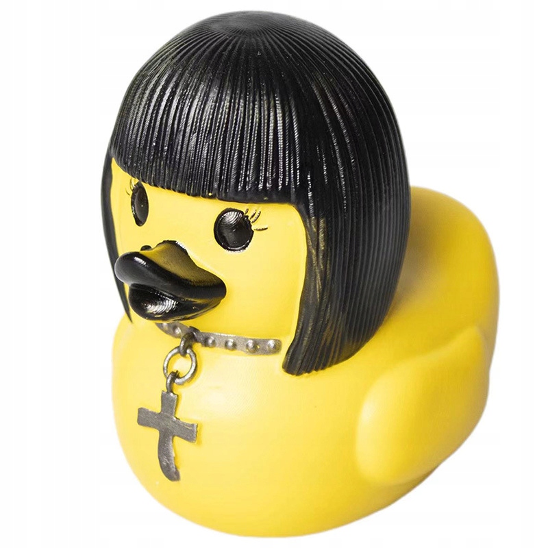Kaczka KĄPIELOWA GOTHIC duck HEAVY METAL – Wyjątkowy prezent dla miłośników gotyku