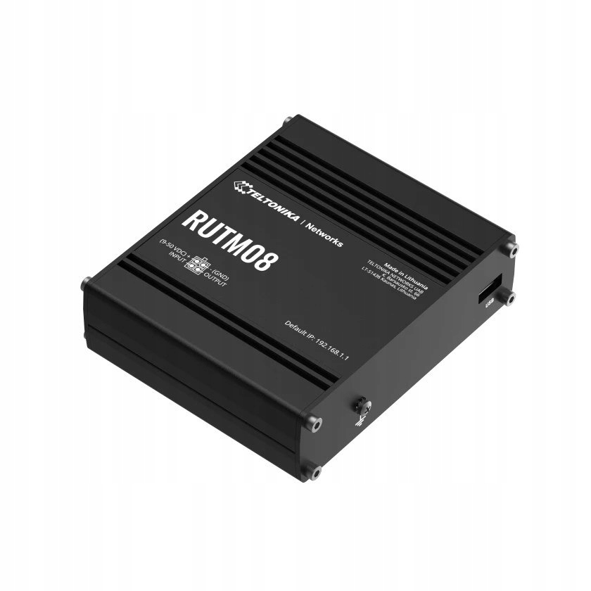 Router przemysłowy Teltonika RUTM08 – Niezawodna łączność w trudnych warunkach