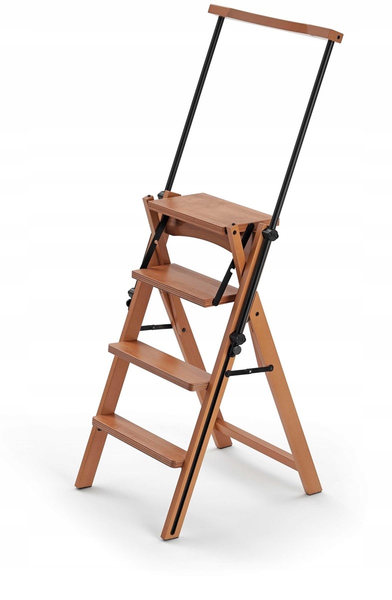Eletta Drabina - 140 x 47 cm, brązowy – Idealne połączenie funkcjonalności i stylu