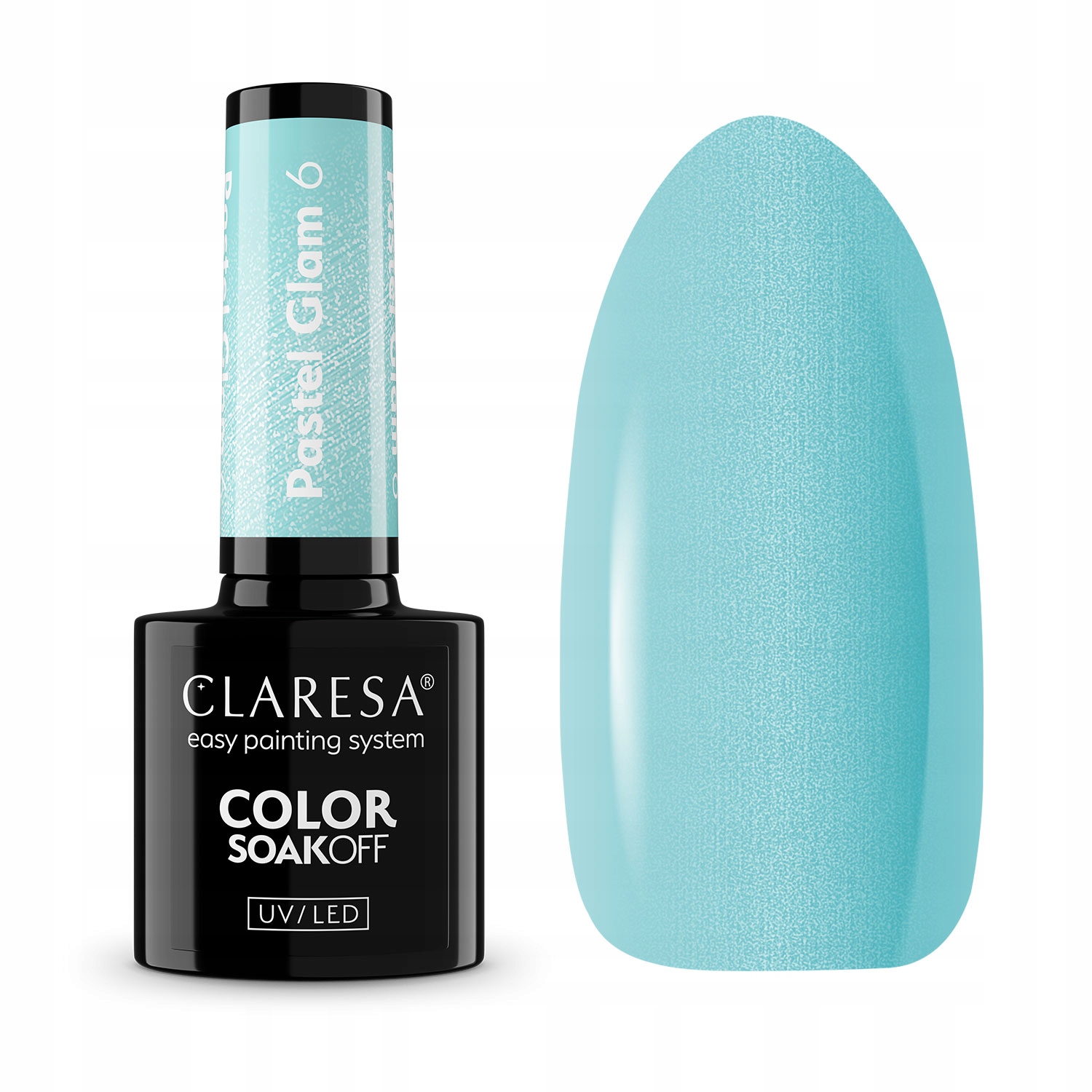 Claresa Pastel Glam Lakier Hybrydowy 5g – Idealny wybór dla pięknych paznokci