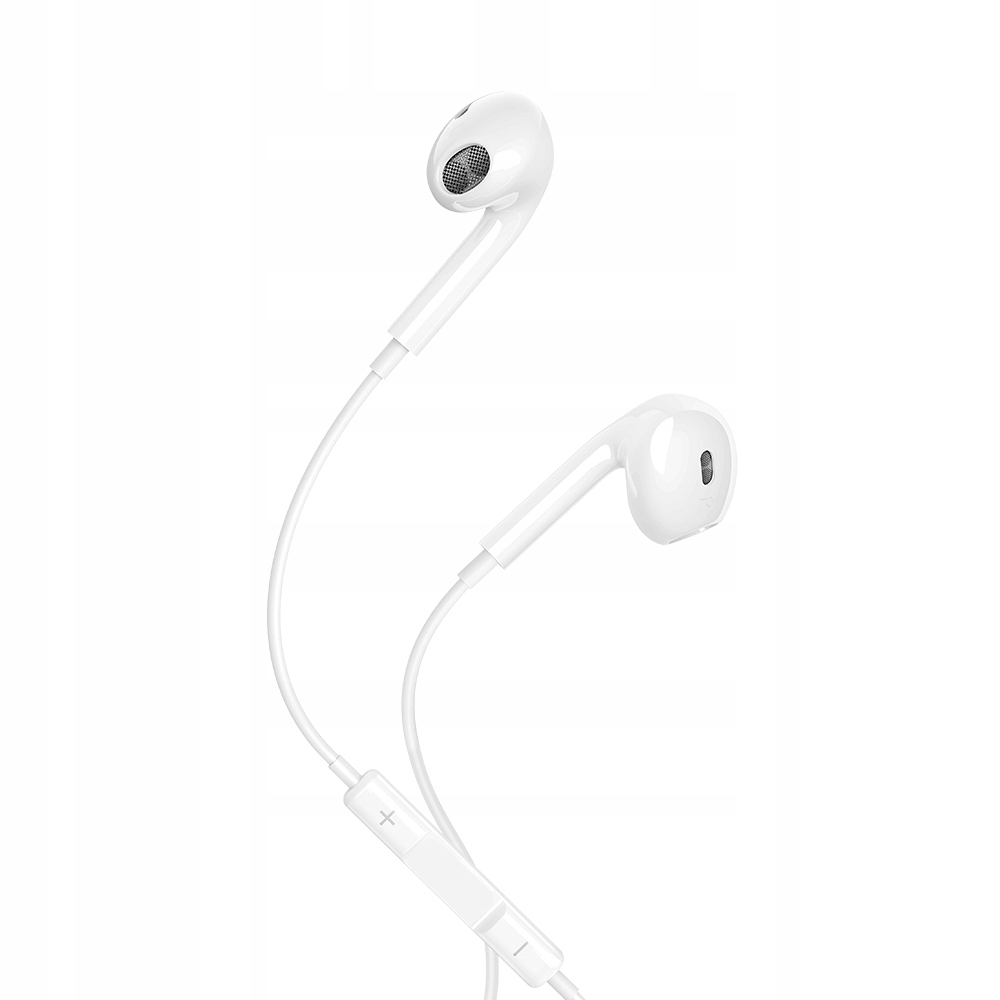 Słuchawki Maxlife MXEP-04 – Przewodowe douszne USB-C w kolorze białym