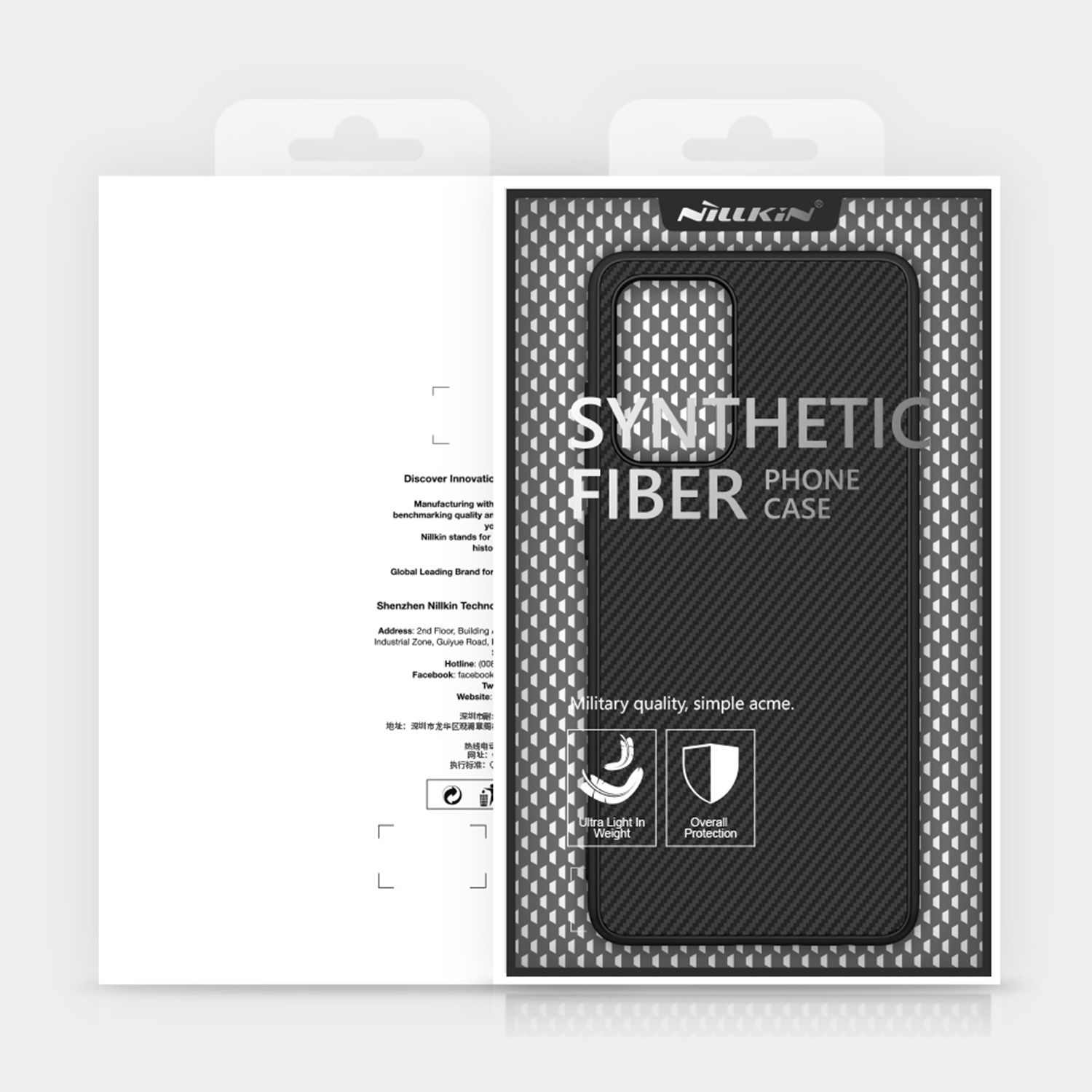 Etui Nillkin Synthetic Fiber dla Samsung Galaxy A52 5G/4G - Nillkin Synthetic Fiber - Etui które pokochasz.