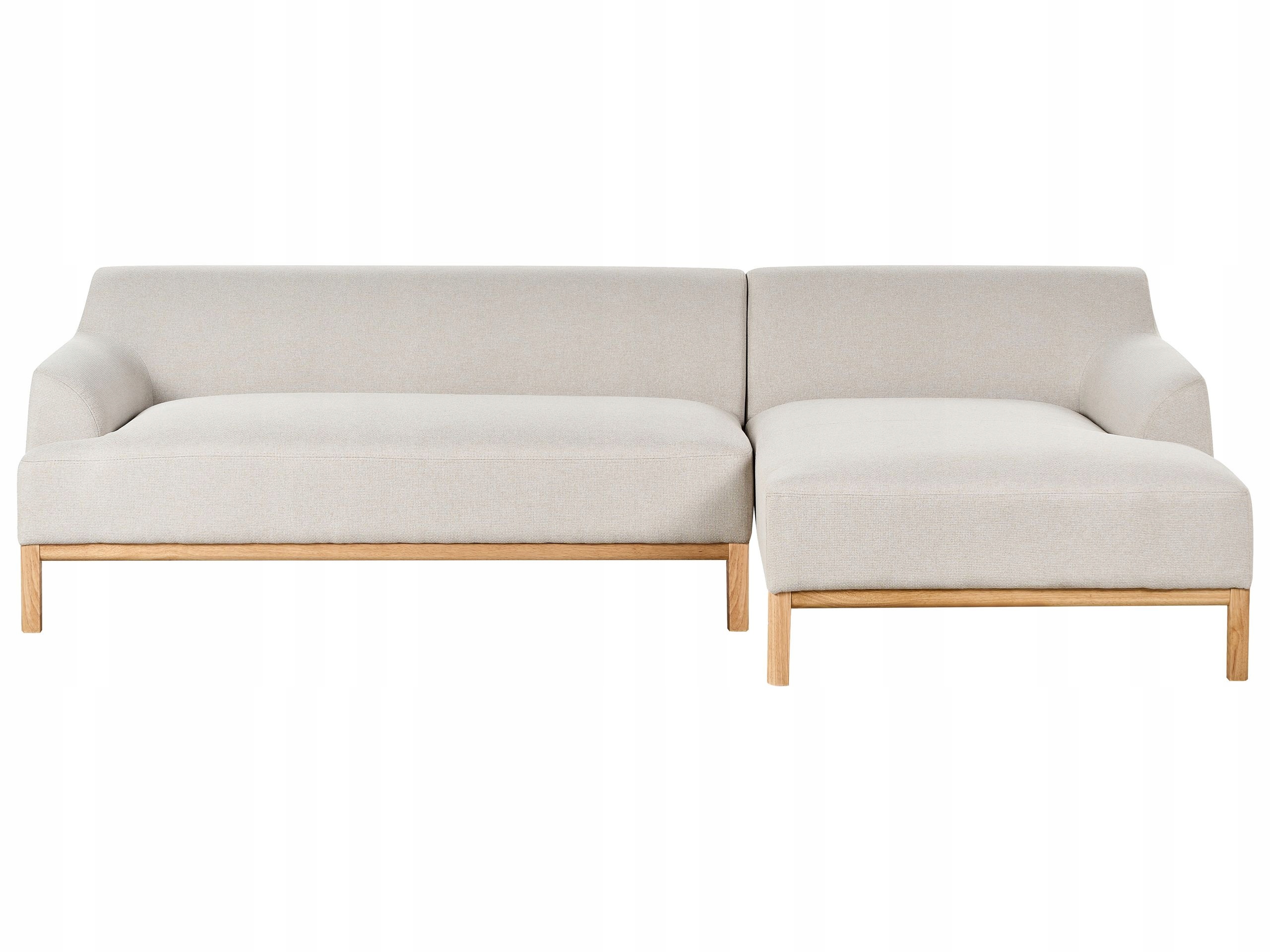 Narożnik lewostronny jasnobeżowy SOSJO Lumarko – Styl i komfort w Twoim wnętrzu