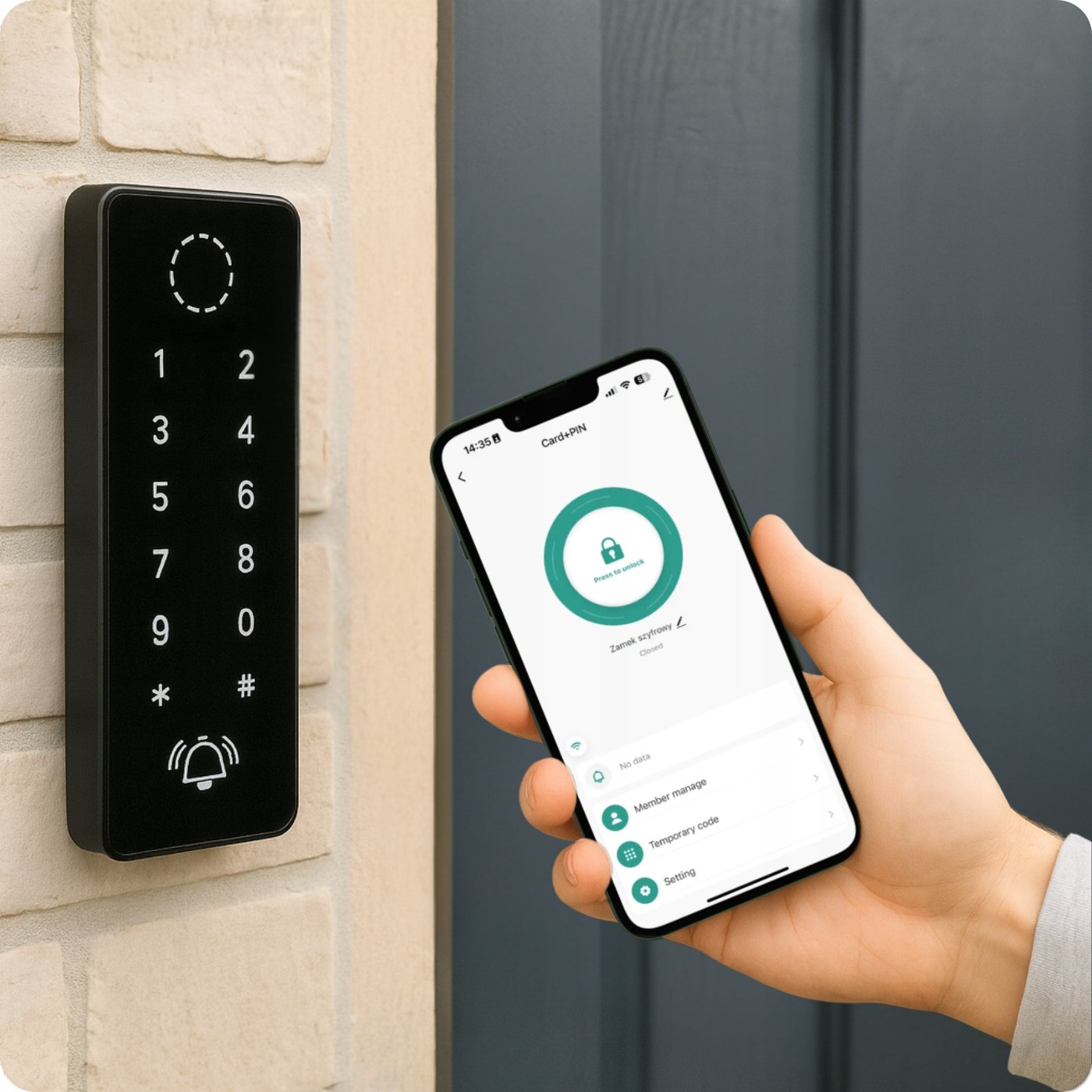 Innowacyjna technologia RFID w zamku szyfrowym