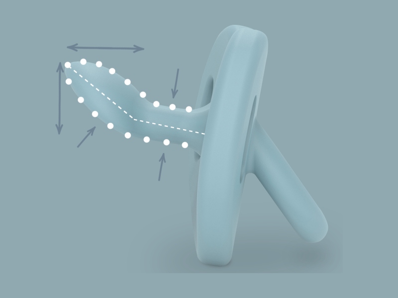 Naturalny kształt i ergonomiczny design