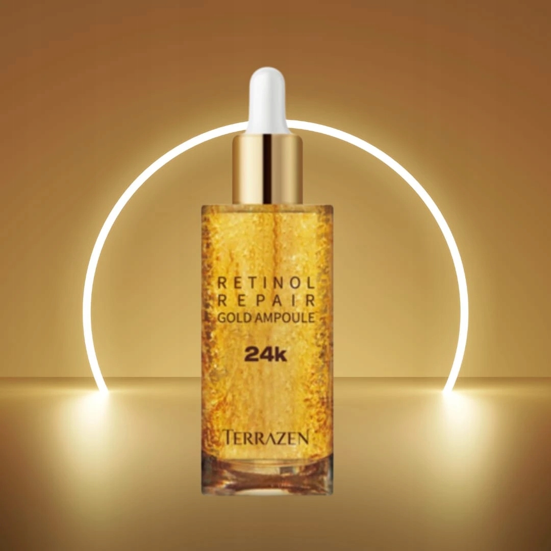 Terrazen Retinol Repair Gold Ampułka 24K* – Luksusowe serum odmładzające dla kobiet