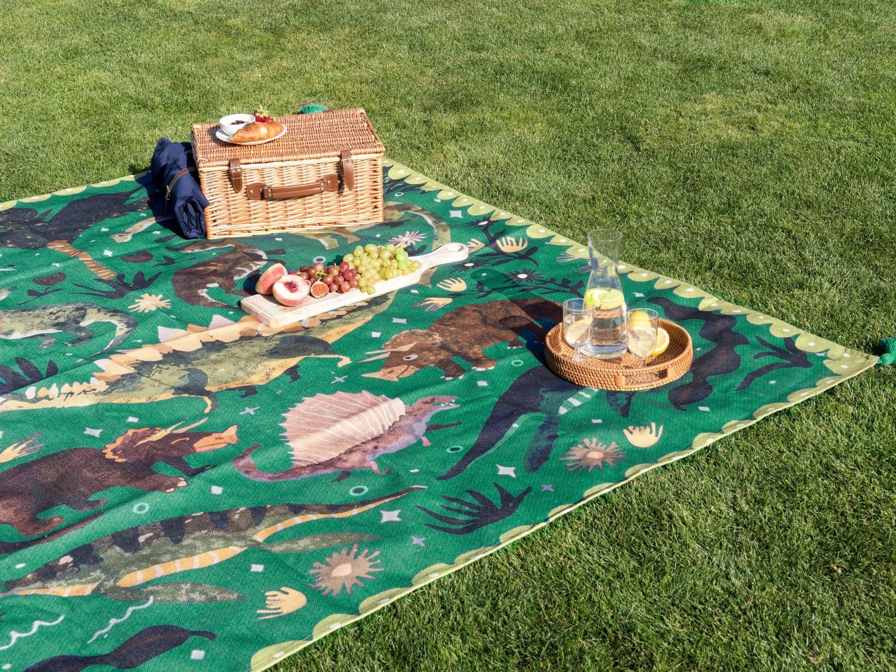 Koc piknikowy TUZIANI 200 x 200 cm – Idealny towarzysz na świeżym powietrzu