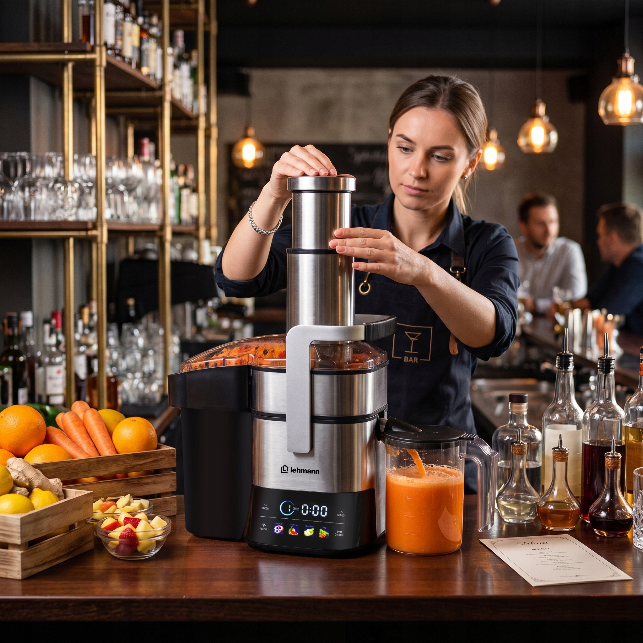 Sokowirówka Wyciskarka do warzyw i owoców Wysokoobrotowa Otwór 80mm 3L Pro – Świeżość w każdej kropli