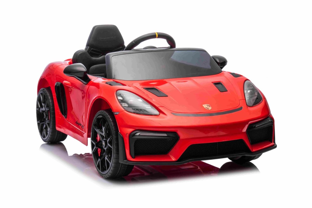 Pojazd Porsche Spyder RS 718 Czerwony – Niezapomniana przygoda dla Twojego dziecka